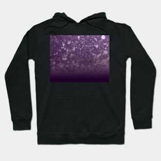snowflakes falling purple texture Hoodie